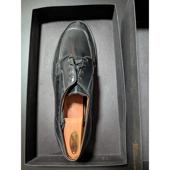 NIB Vintage Allen Edmonds Custom Made Black Cordovan Shell Hancock 12EEE main image 4